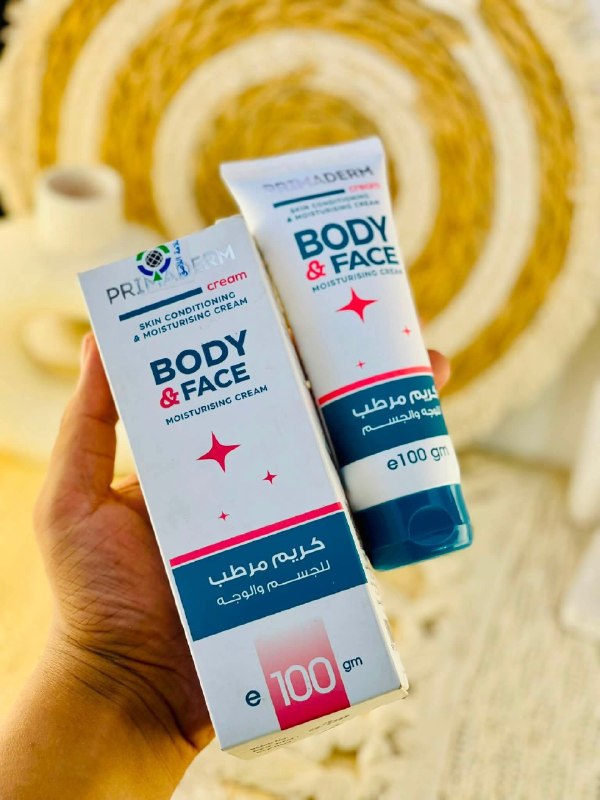 كريم مرطب جسم ووجه بريماديرما 100جم