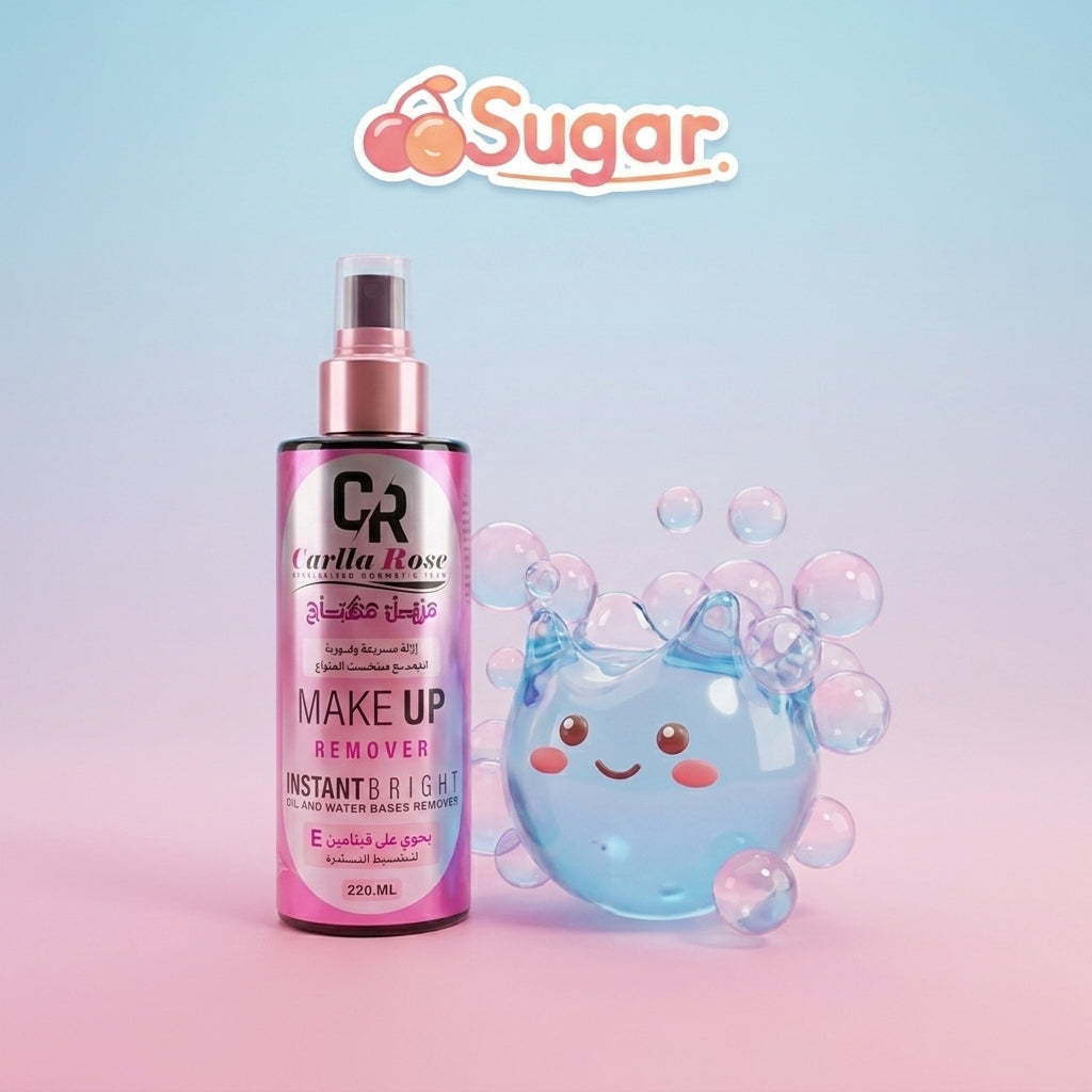 مزيل مكياج Carla Rose بخاخ — 220 مل — Sugar