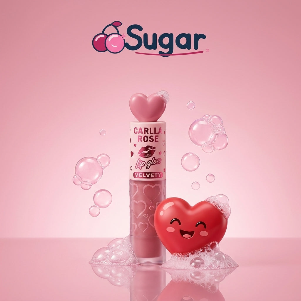 روج سائل Carla Rose بغطا قلب — Sugar