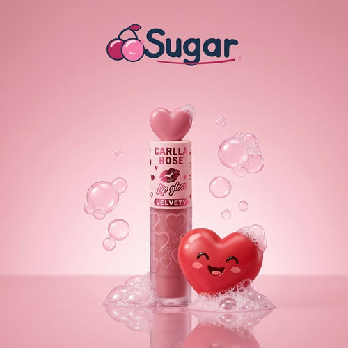 روج سائل Carla Rose بغطا قلب — Sugar