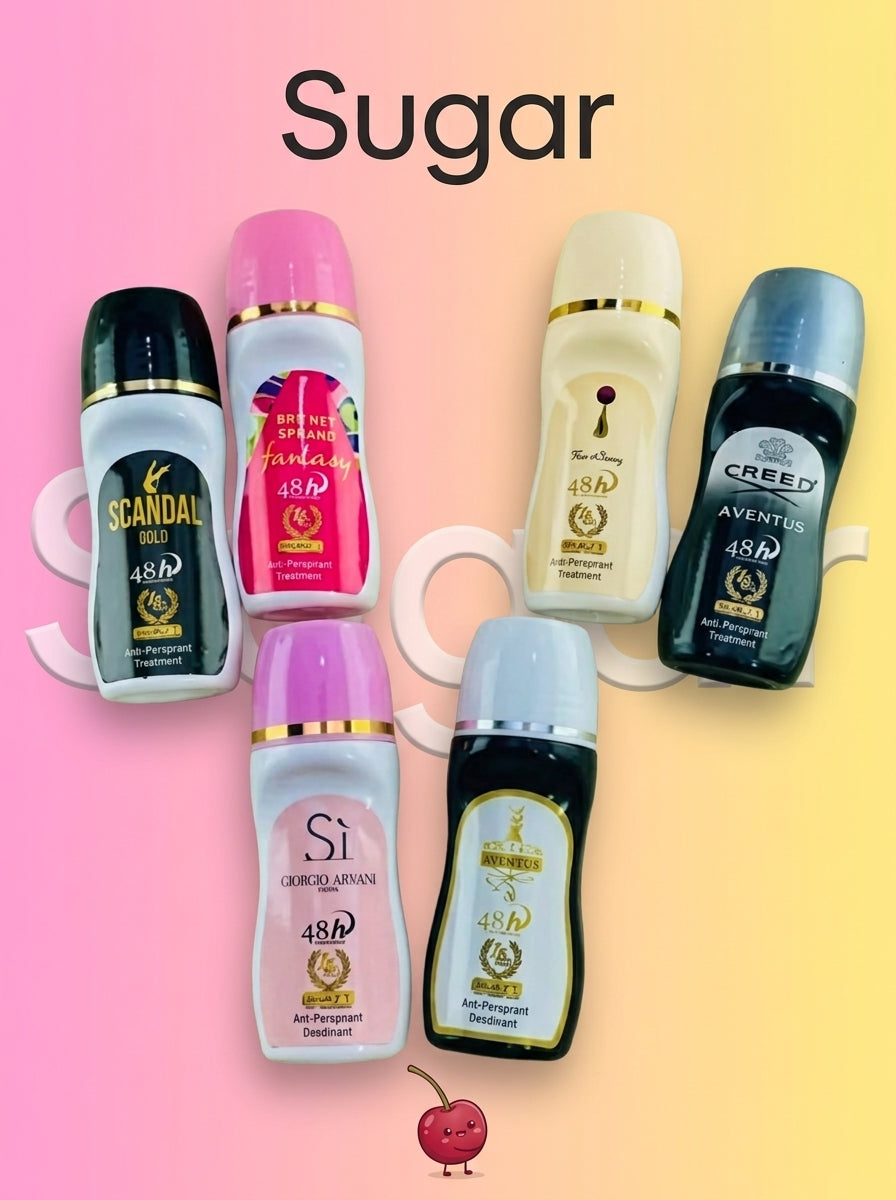 رول أون ماركات وروائح متنوعة — Sugar