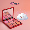 باليت بلاشر Carla Rose بودر وكريمي — 18 لون — Sugar
